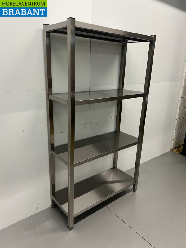 Rack de stockage en acier inoxydable Rack Premium-line 100 x 40 x 180 cm Catering – Image 2