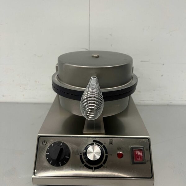 Gaufrier en acier inoxydable avec minuterie sirop gaufre cône glace 230V Horeca