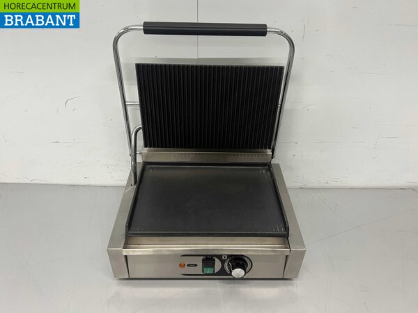 Acier inoxydable HCB Grille de contact Paninigrill Grille striée/glissante 230V Horeca – Image 4
