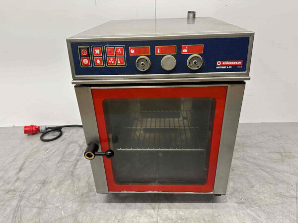 Four mixte Eloma en acier inoxydable 6 x 2/3 GN 380V Horeca