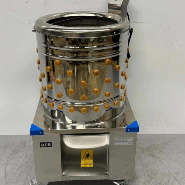 Acier inoxydable Machine mobile à cueillir les volailles 180 pièces/heure 230V Horeca