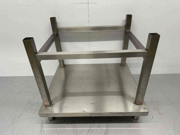 Chariot en acier inoxydable 89 cm Horeca