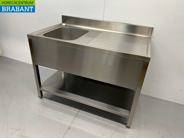 Evier en acier inoxydable Evier Modèle soudé Premium-line 120 cm Horeca – Image 3