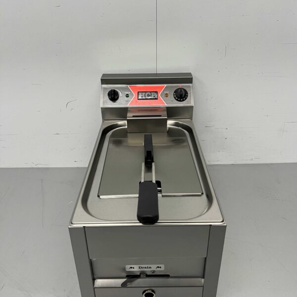 Friteuse en acier inoxydable 12 litres Premium-line 400V Horeca