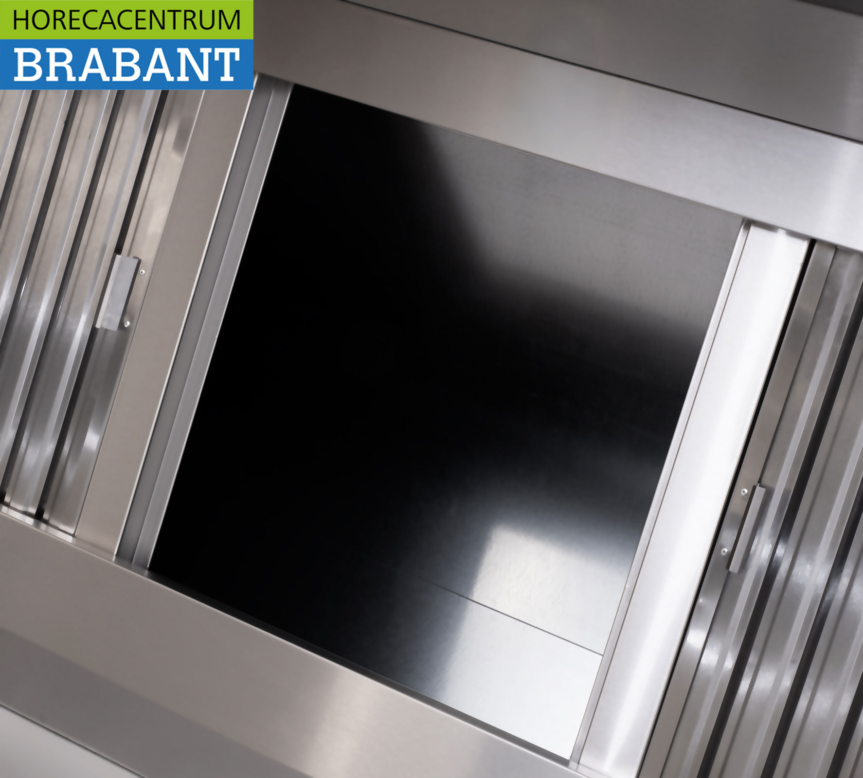 HCB hotte aspirante en acier inoxydable Hotte aspirante avec filtres à lamelles Premium-line 300 cm Box Box model Horeca – Image 4