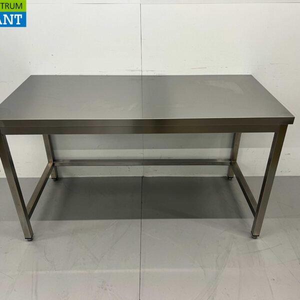 Table de travail en acier inoxydable Premium-line 150 x 70 x 85 cm Restauration