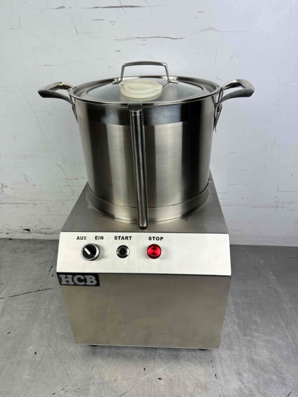 Cutter en acier inoxydable Coupe-légumes 10 litres 230V Horeca