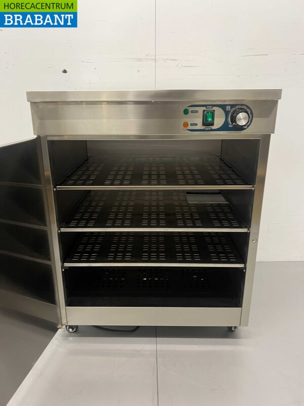 Chauffe-plaques HCB en acier inoxydable 120 plaques 230V Restauration – Image 4