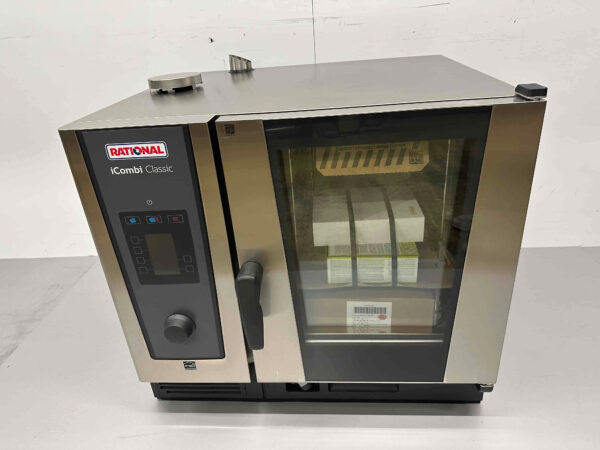 Rational iCombi Classic 6-1/1E Combisteamer Four à vapeur 400V Horeca en acier inoxydable