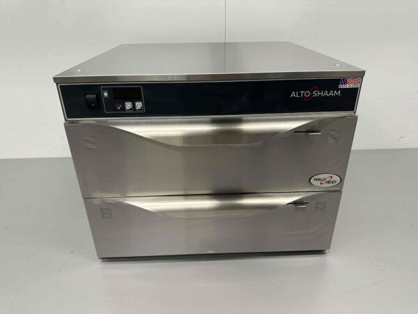 Acier inoxydable Alto Shaam 500-2D Double plateau de stockage à chaud Plateaux de stockage à chaud 230V Horeca