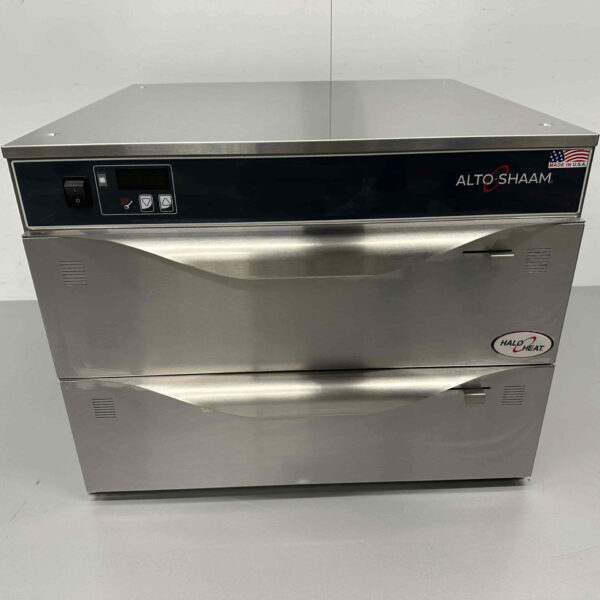 Acier inoxydable Alto Shaam 500-2D Double plateau de stockage à chaud Plateaux de stockage à chaud 230V Horeca