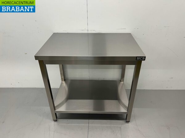 Table de travail en acier inoxydable Premium-line 90 x 60 x 85 cm Restauration