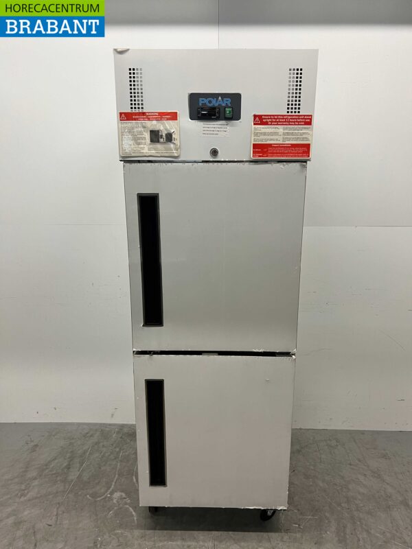 Réfrigérateur Polar en acier inoxydable 600 litres 230V Horeca