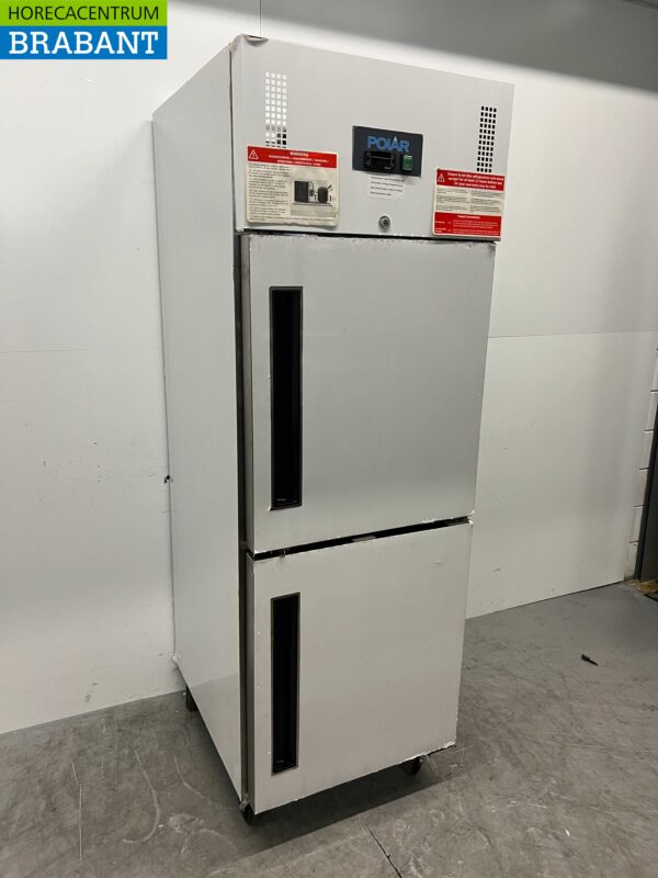 Réfrigérateur Polar en acier inoxydable 600 litres 230V Horeca – Image 2