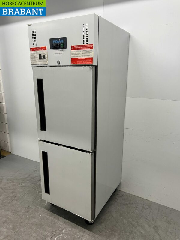 Réfrigérateur Polar en acier inoxydable 600 litres 230V Horeca – Image 3