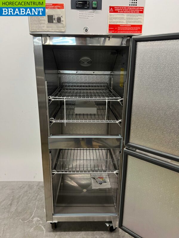 Réfrigérateur Polar en acier inoxydable 600 litres 230V Horeca – Image 4