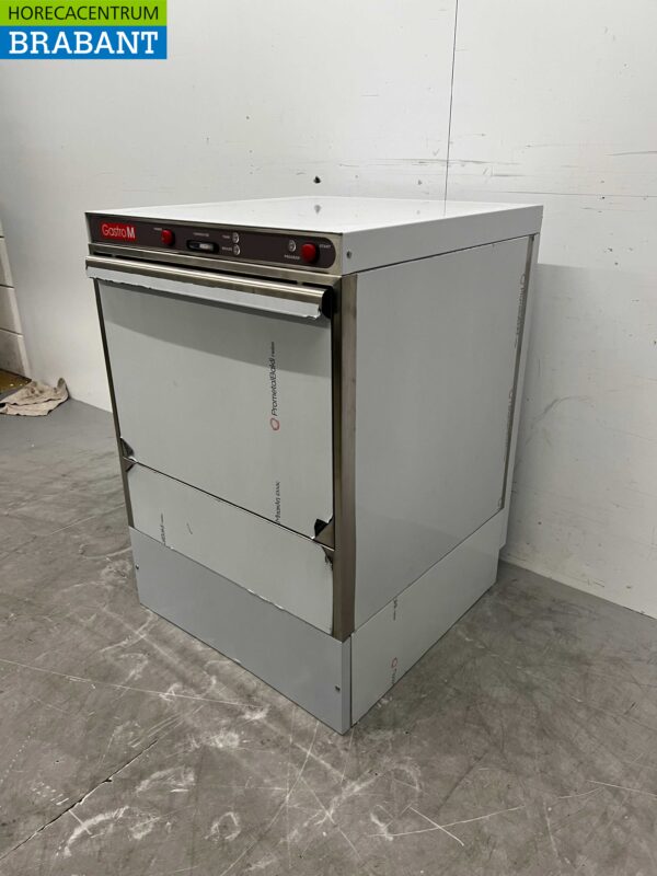 Lave-vaisselle Gastro M en acier inoxydable Lave-vaisselle avec pompe de vidange et distributeur de savon 400V Horeca – Image 3