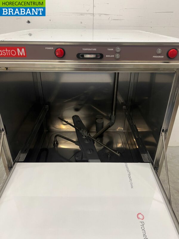 Lave-vaisselle Gastro M en acier inoxydable Lave-vaisselle avec pompe de vidange et distributeur de savon 400V Horeca – Image 4