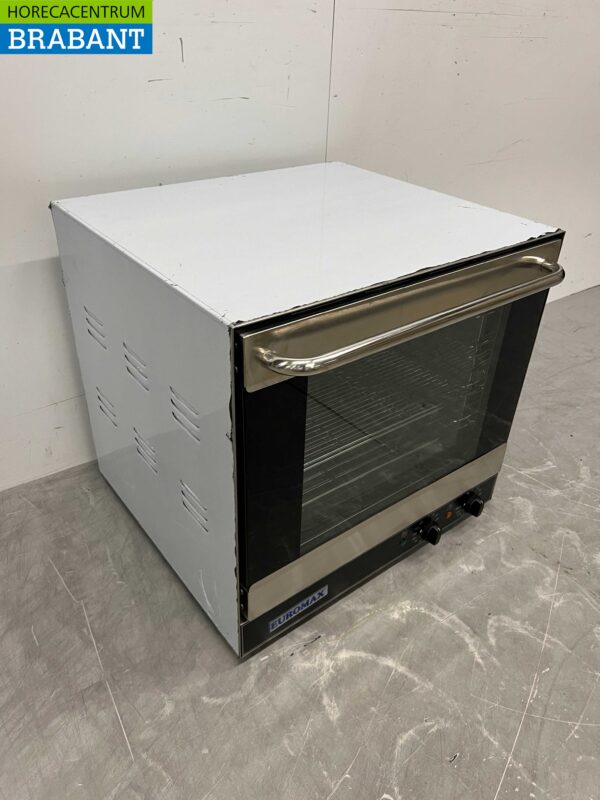 Acier inoxydable Euromax Linea Nero 1099N Four à air chaud Ecobucket 4 étages 2/3 GN 230V Horeca – Image 3