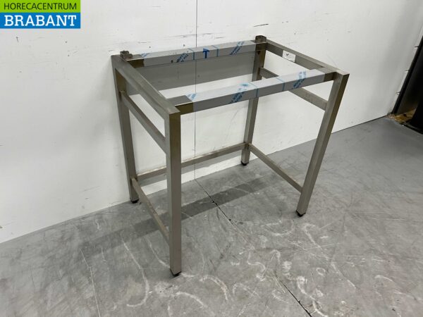 Socle en acier inoxydable pour four 83 x 59,5 x 86,5 cm Horeca – Image 5