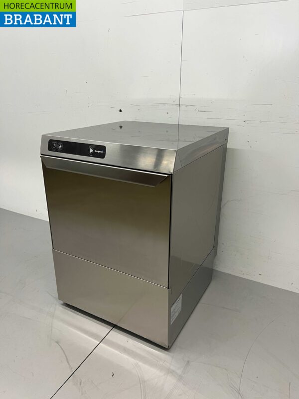 Lave-vaisselle Adler Evo en acier inoxydable Lave-vaisselle avec pompe d'évacuation de l'adoucisseur d'eau et distributeur de savon 400V Horeca – Image 2