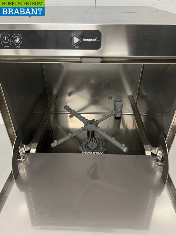 Lave-vaisselle Adler Evo en acier inoxydable Lave-vaisselle avec pompe d'évacuation de l'adoucisseur d'eau et distributeur de savon 400V Horeca – Image 5