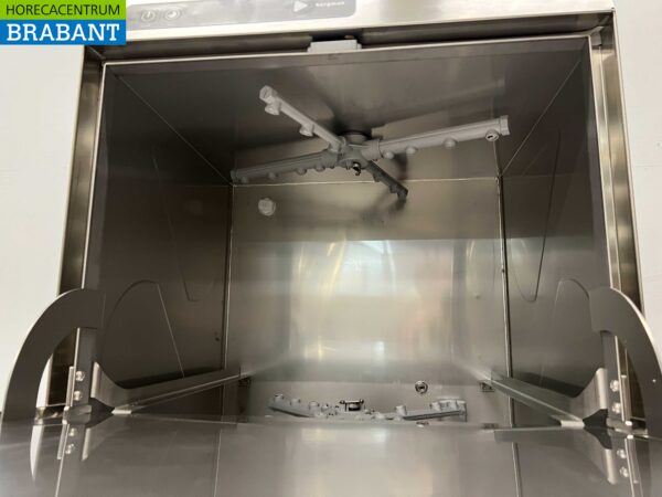Lave-vaisselle Adler Evo en acier inoxydable Lave-vaisselle avec pompe d'évacuation de l'adoucisseur d'eau et distributeur de savon 400V Horeca – Image 6