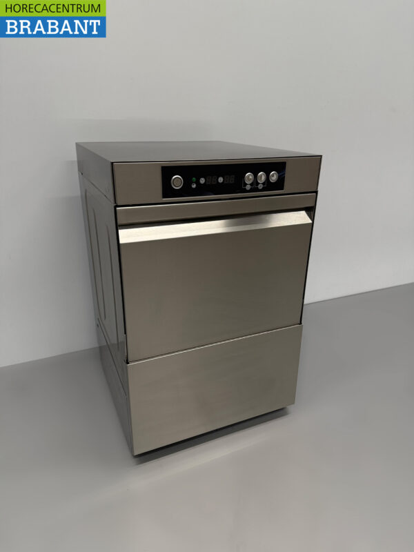 Lave-verre Asber Profi-line Plus en acier inoxydable Lave-verre avec adoucisseur d'eau et pompe de vidange 230V Horeca – Image 3