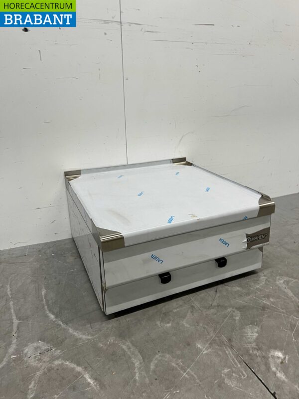 Meuble de travail Mareno en acier inoxydable Meuble neutre avec tiroir 60 cm Restauration – Image 2