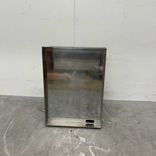 Acier inoxydable Mareno Drop-in Mirror Baking Plate Grill Plate Chromed 40 cm 400V Horeca