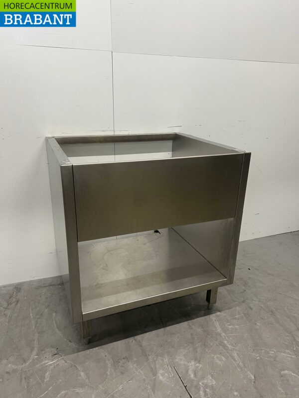 Base en acier inoxydable 79,5 x 68 x 87 cm Restauration – Image 2