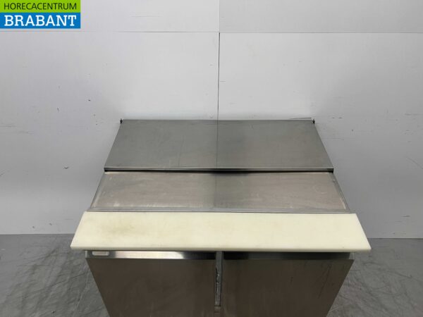 Acier inoxydable KBS Refrigerated Countertop Saladette 2 portes 90.5 cm 230V Horeca – Image 4