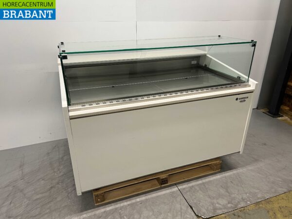 Coreco Vitrine réfrigérée Vitrine Snack Vitrine réfrigérée 150,5 cm 230V Cafétéria Fries Tent Catering – Image 2