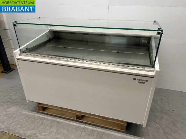 Coreco Vitrine réfrigérée Vitrine Snack Vitrine réfrigérée 150,5 cm 230V Cafétéria Fries Tent Catering – Image 3