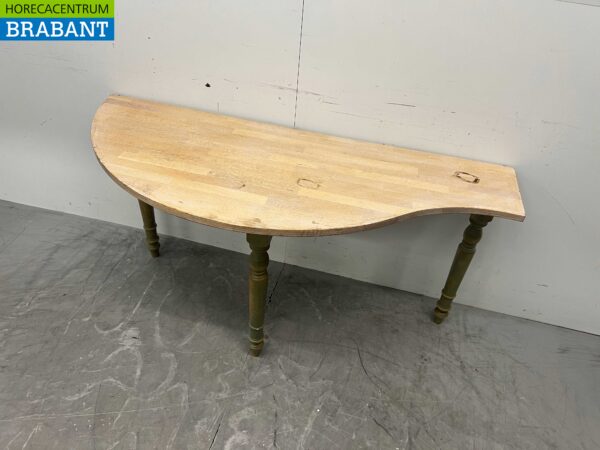 Cabine en bois Table d'appoint 162,5 x 64,5 x 74 cm Restauration – Image 3
