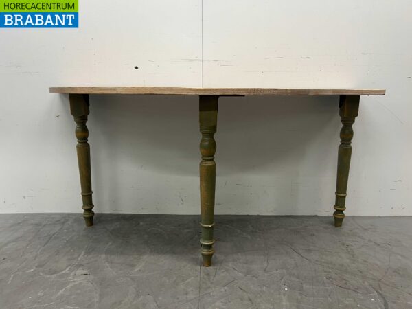 Cabine en bois Table d'appoint 162,5 x 64,5 x 74 cm Restauration – Image 4