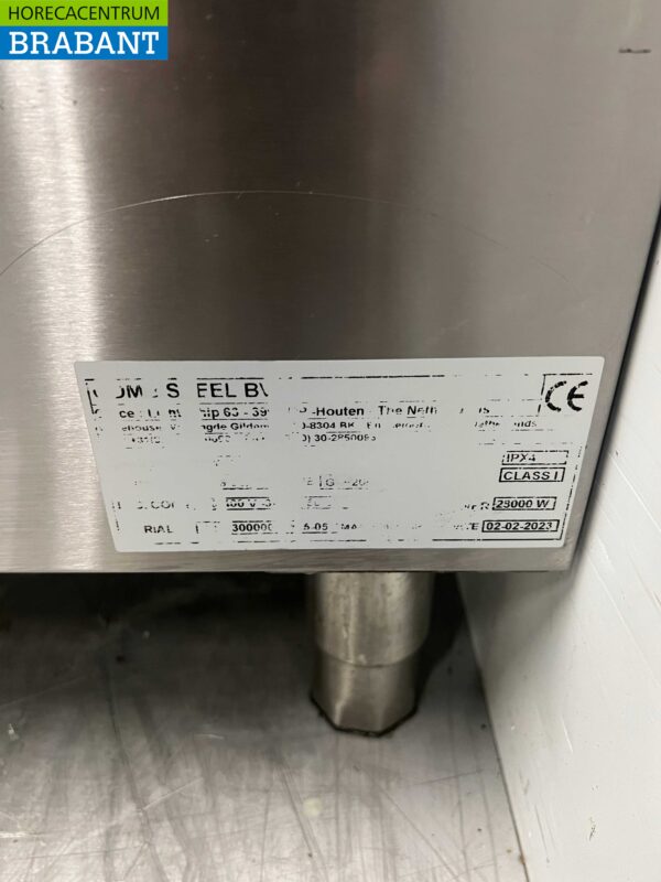 Friteuse double Combisteel en acier inoxydable 2 x 18 litres 400V Horeca – Image 7