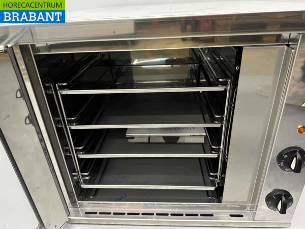 Four à convection à air chaud Milan Toast en acier inoxydable Four à pâtisserie 37 litres 230V Horeca – Image 5