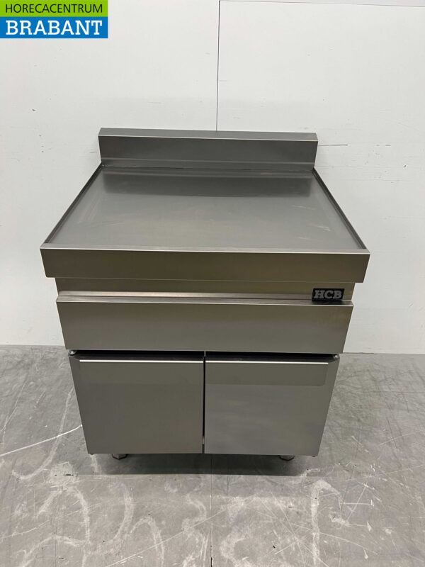 Meuble de travail en acier inoxydable Meuble neutre 70 cm Restauration