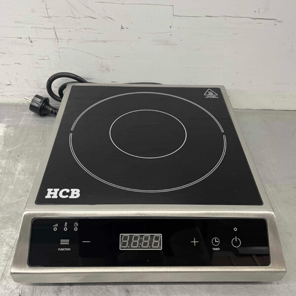 Plaque à induction en acier inoxydable 2,7 kW 230V Horeca