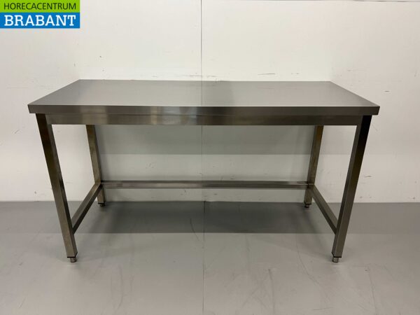 Table de travail en acier inoxydable Premium-line 150 x 60 x 85 cm Restauration