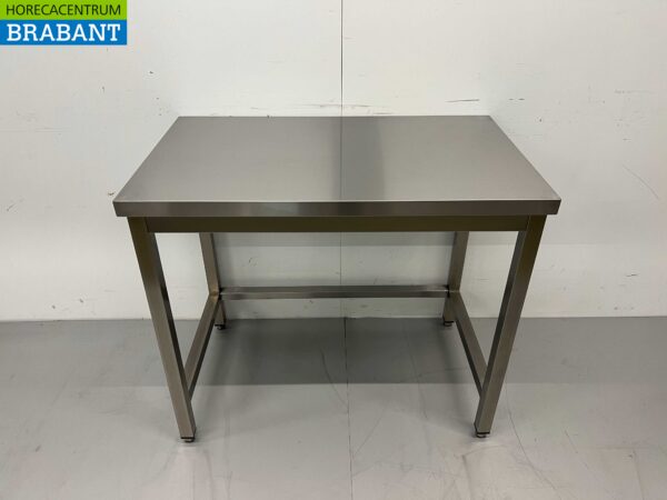 Table de travail en acier inoxydable Premium-line 100 x 60 x 85 cm Restauration