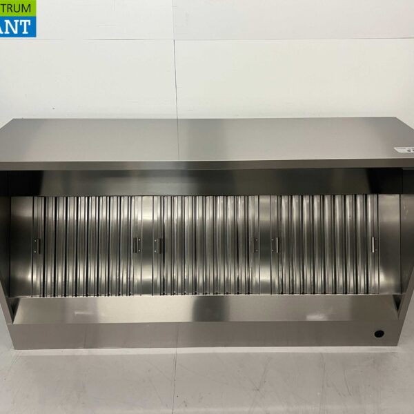 Hotte aspirante en acier inoxydable Moteur Premium-line 2000 kuub box modèle 180 cm 230V Horeca