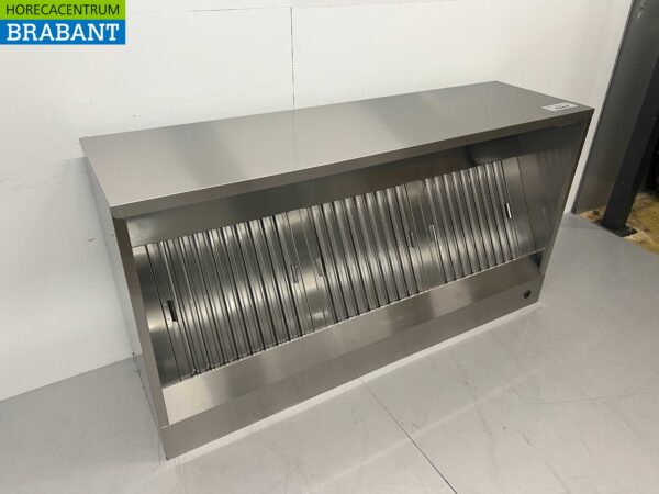 Hotte aspirante en acier inoxydable Moteur Premium-line 2000 kuub box modèle 180 cm 230V Horeca – Image 2