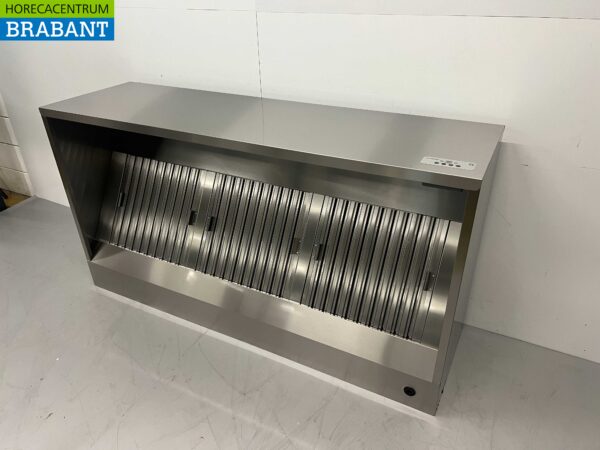 Hotte aspirante en acier inoxydable Moteur Premium-line 2000 kuub box modèle 180 cm 230V Horeca – Image 3