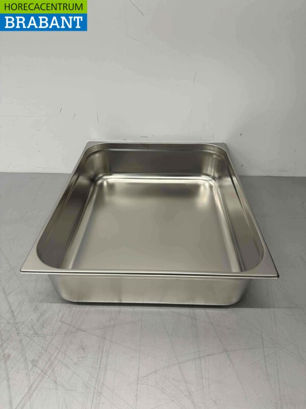 Bac Gastronorm en acier inoxydable Bac GN 2/1 Profondeur 150 mm Horeca