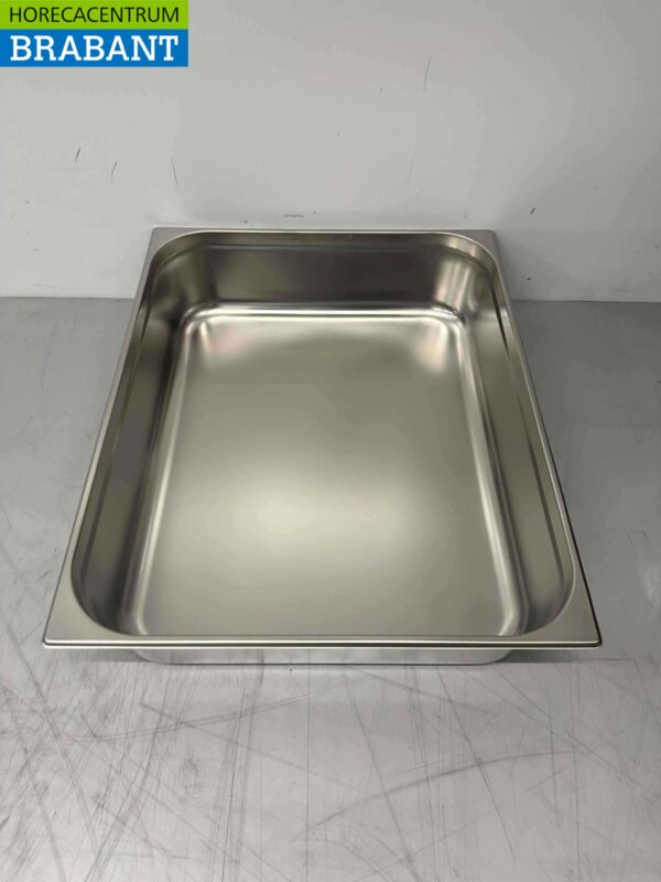Bac Gastronorm en acier inoxydable Bac GN 2/1 Profondeur 150 mm Horeca – Image 2