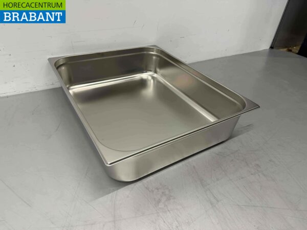 Bac Gastronorm en acier inoxydable Bac GN 2/1 Profondeur 150 mm Horeca – Image 4