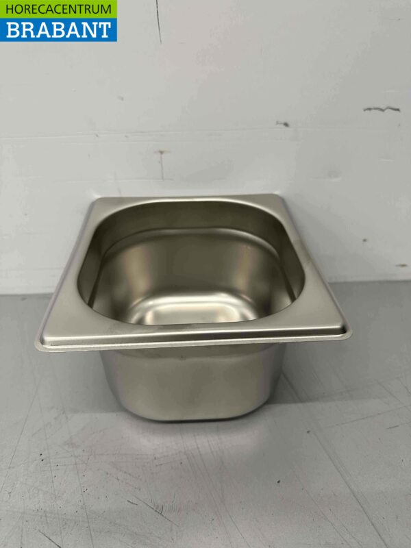 Bac Gastronorm en acier inoxydable Bac GN 1/6 Profondeur 100 mm Horeca