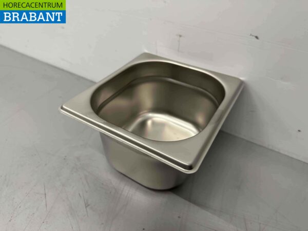 Bac Gastronorm en acier inoxydable Bac GN 1/6 Profondeur 100 mm Horeca – Image 4